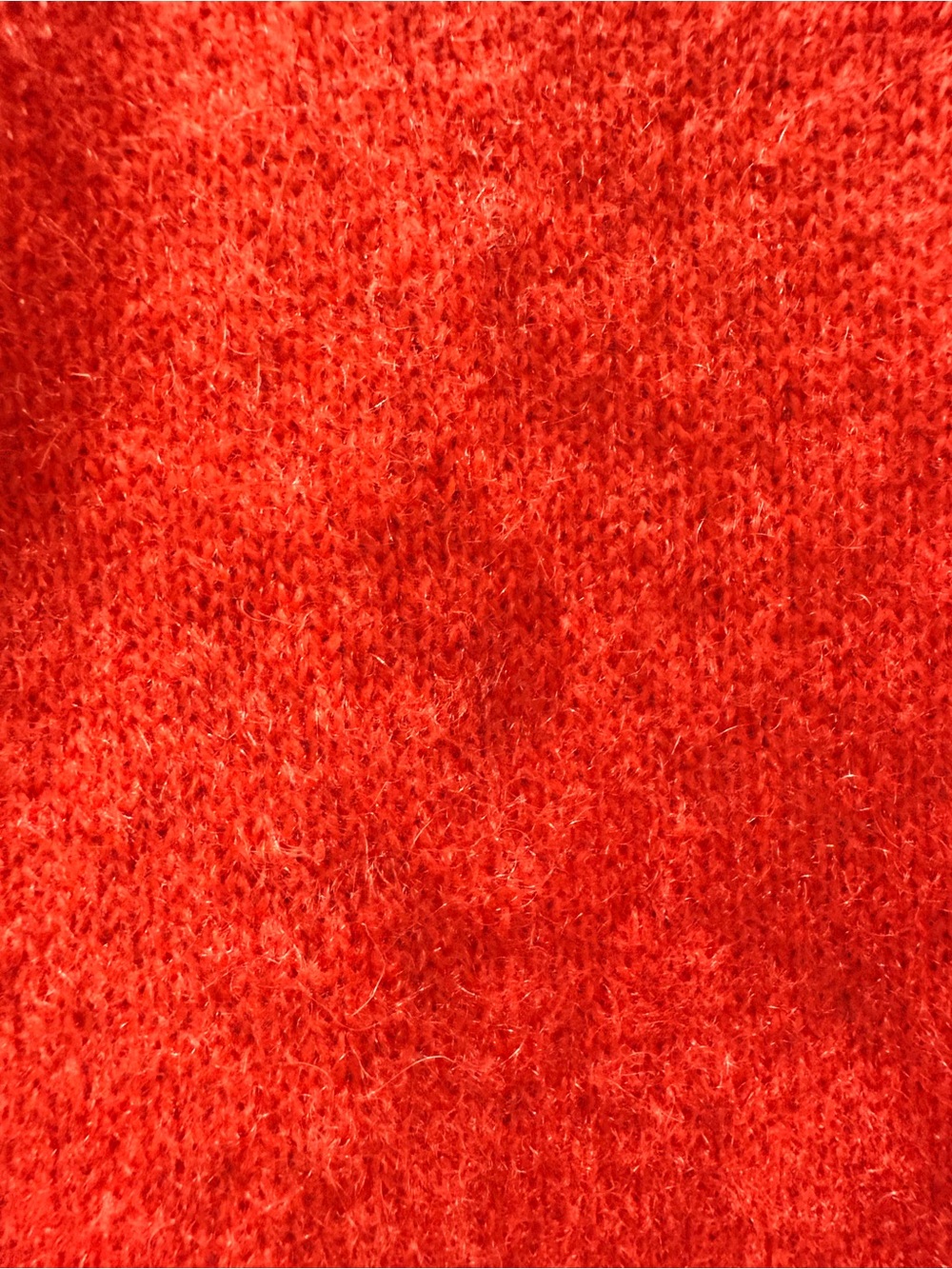 Barneys New York Bright Orange Cashmere Crewneck Sleeveless Sweater (or vest) - Picture 7 of 7